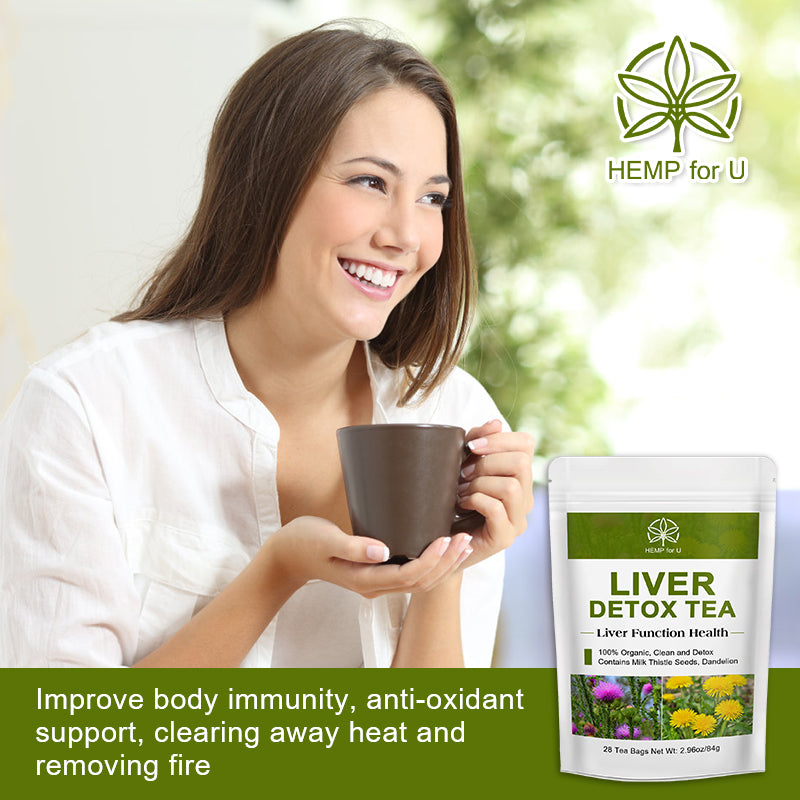 Natural Liver Detox - Caffeine-Free Milk Thistle Detox