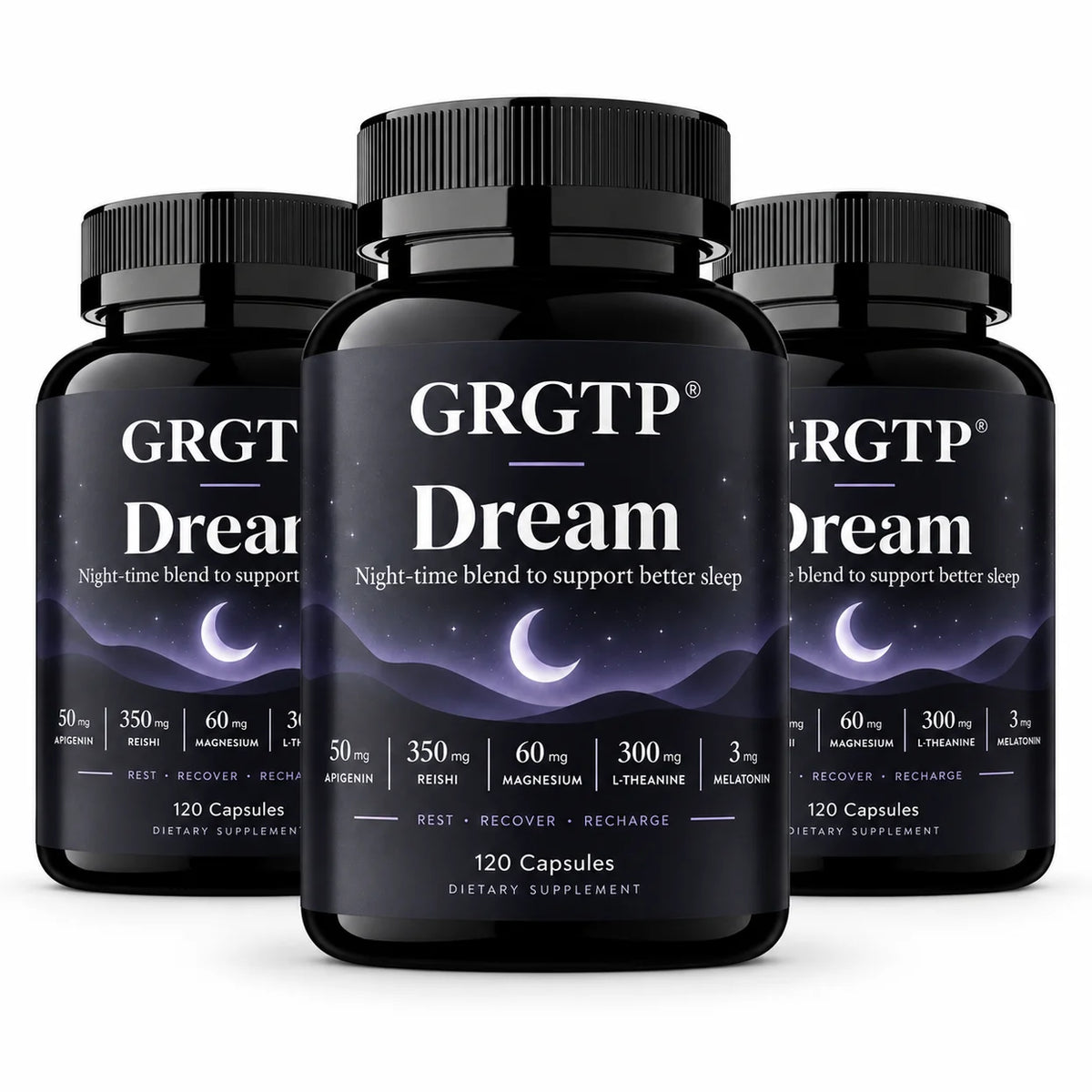 Dream Capsules - Calm Mood, Relaxation, Relieve Insomnia, For Deep Sleep, Improve Focus, Brain Health, Enhanced Mental Clarity