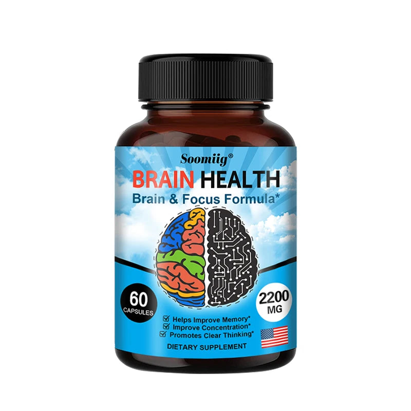 Brain Boost Supplement - Enhance Memory & Focus