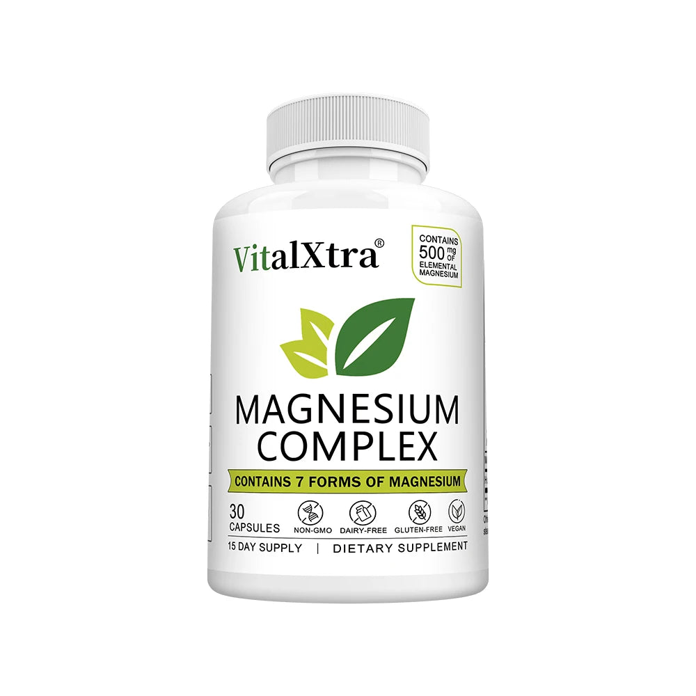Magnesium Supplements Complex 7-in-1: Calm & Sleep Support
