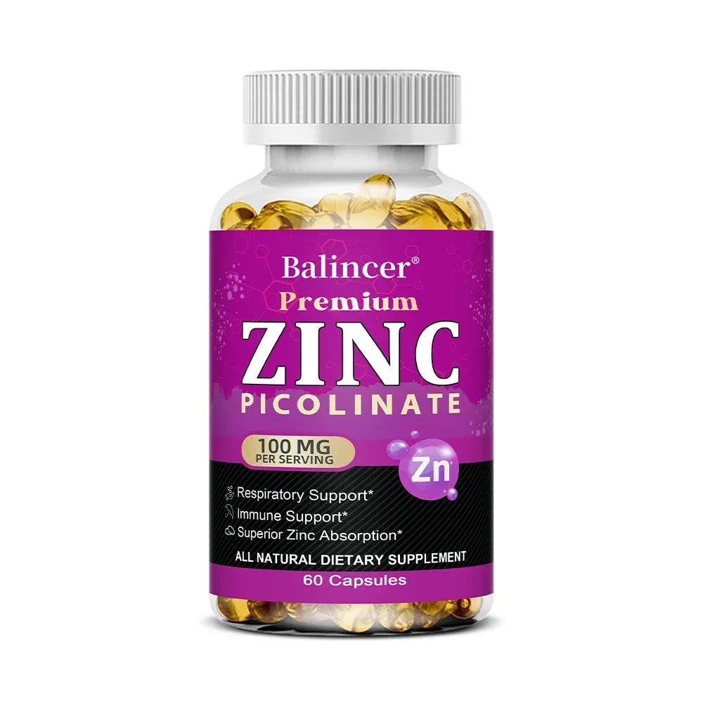 Zinc Picolinate 100mg - Boost Immune & Energy Support