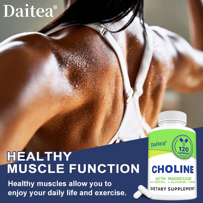 Choline Supplement - Boosts Muscle & Heart Health, Vegetarian