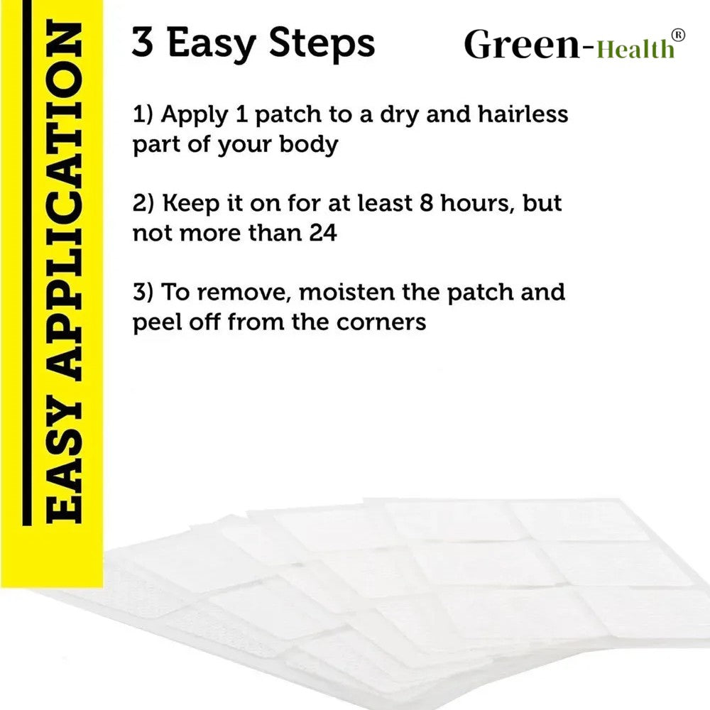 Transdermal Patches: Elderberry Immune Patches with Zinc & Vitamins - 30 Pack