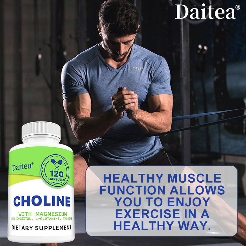 Choline Supplement - Boosts Muscle & Heart Health, Vegetarian