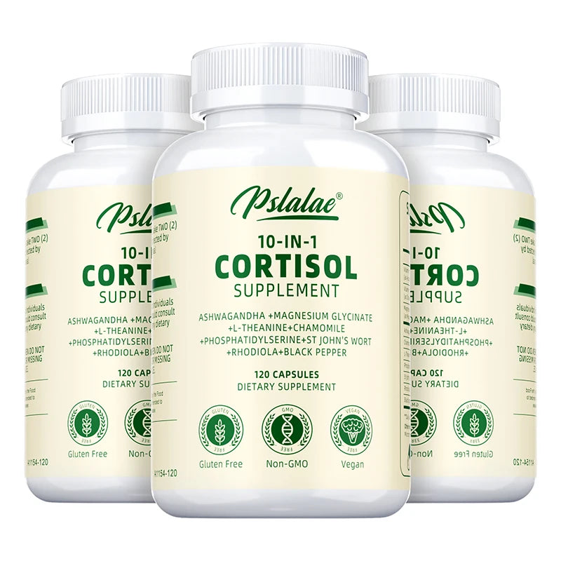 Cortisol Supplements - Boost Mood & Focus, Relieve Anxiety