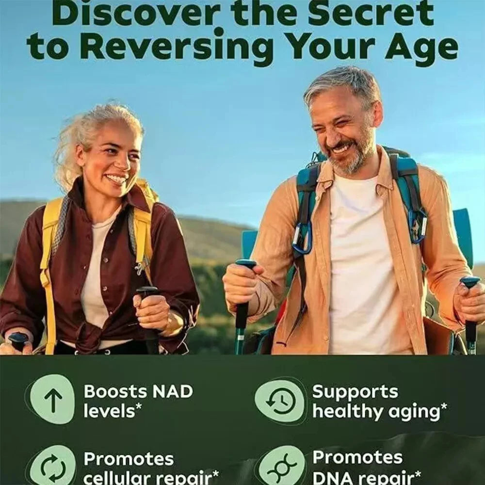 Nicotinamide Riboside & Resveratrol, NAD+ Booster 900mg