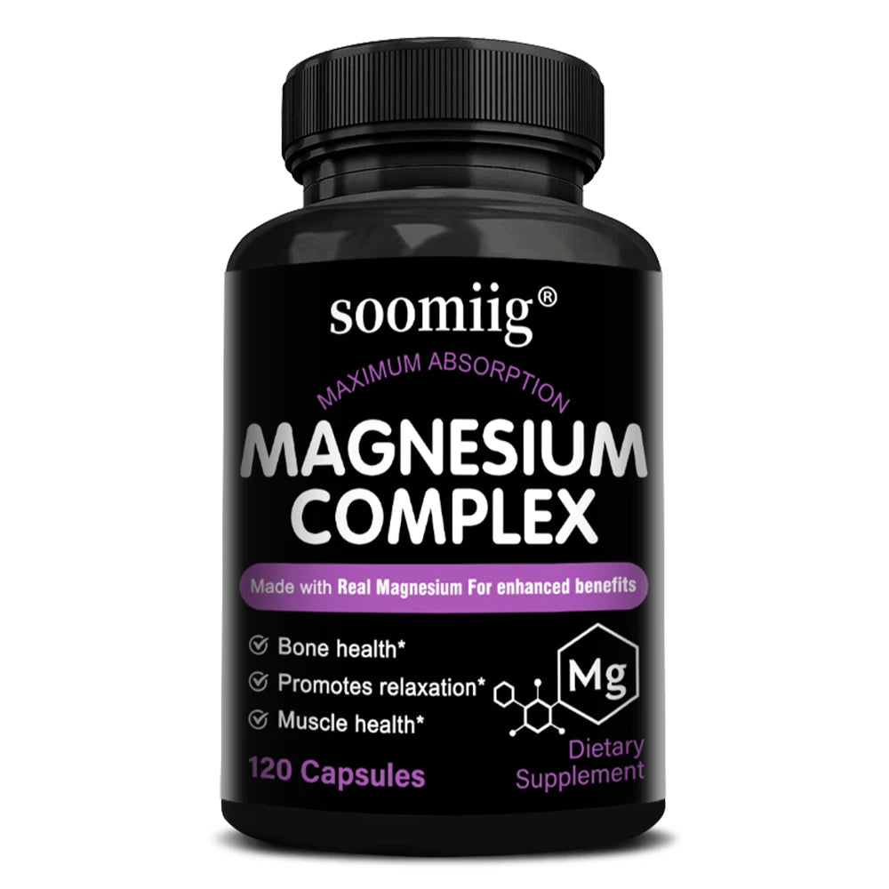 Magnesium Complex Supplements - Muscle & Bone Support