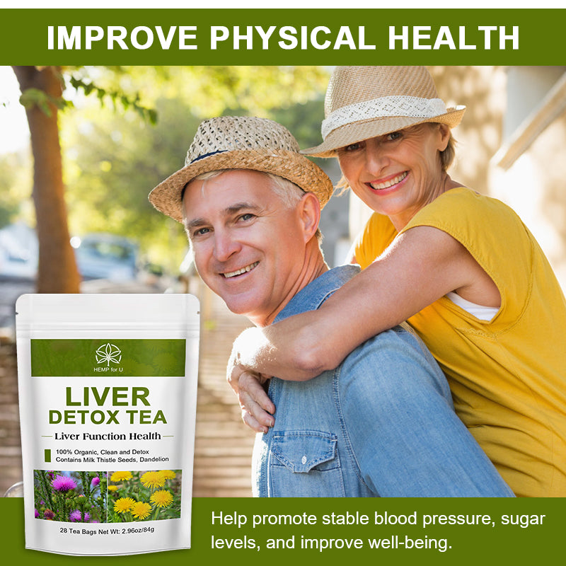 Natural Liver Detox - Caffeine-Free Milk Thistle Detox