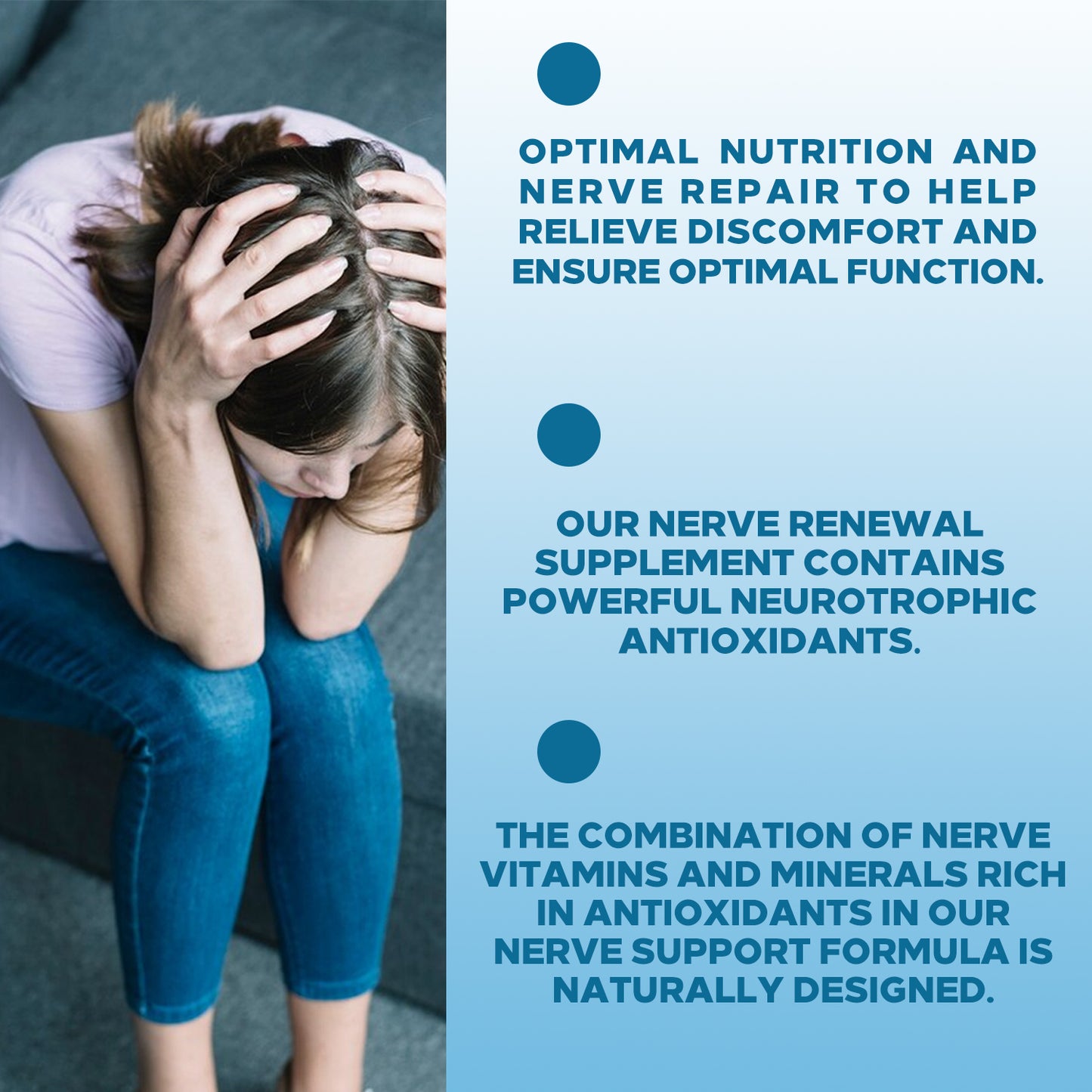 R-Alpha Lipoic Acid Nerve Support - Antioxidant, Soothing Relief
