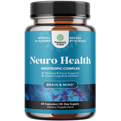 Nootropics Supplement: Multivitamin Boost Memory & Focus