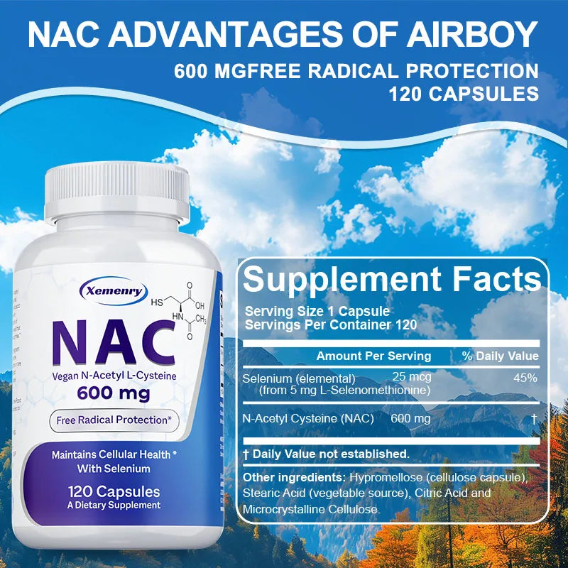 NAC Supplement - Detox, Repair & Anti-Aging Boost