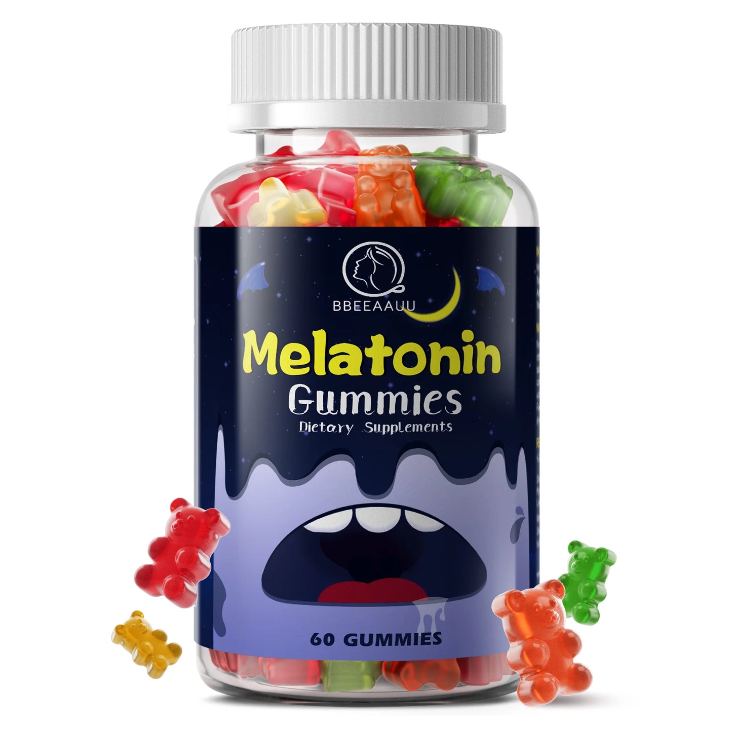 Magnesium Glycinate Gummies 500MG - Sleep & Immunity Boost