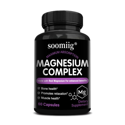 Magnesium Complex Supplements - Muscle & Bone Support