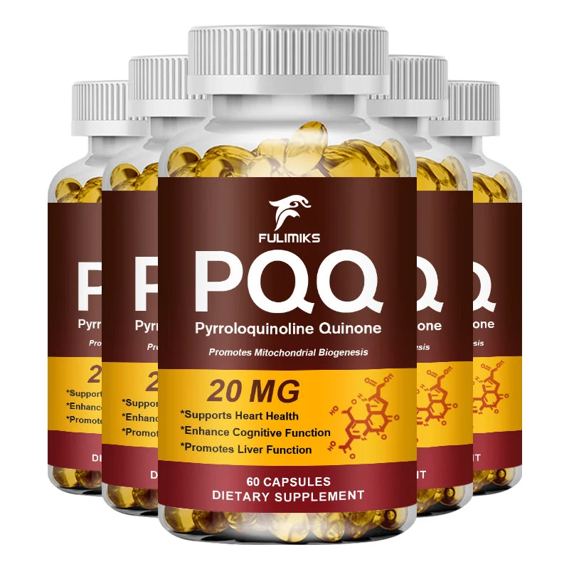 Nootropic Capsules, with PQQ, Bacopa & L-Theanine, Improves Focus, Learning Ability, Memory, Calm Mood & Mental Performance