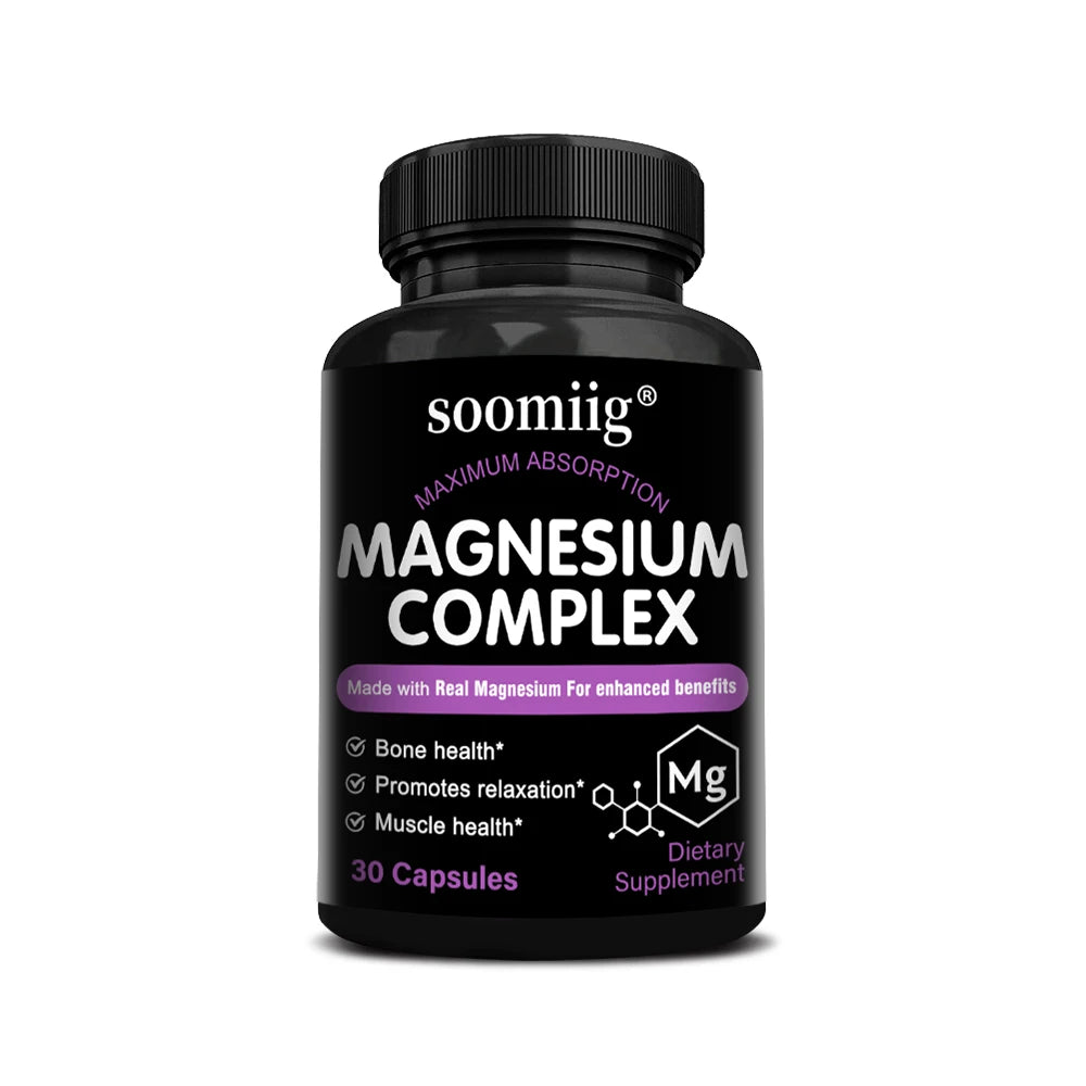 Magnesium Complex Supplements - Muscle & Bone Support