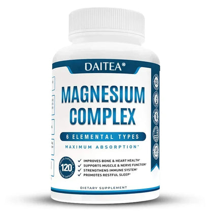 Magnesium Supplements - Muscle & Nerve Support, High Absorption
