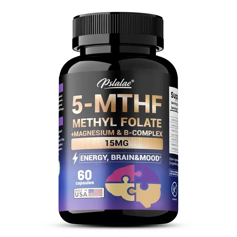 Methylfolate Supplement for Brain & Heart Health, Memory Boost