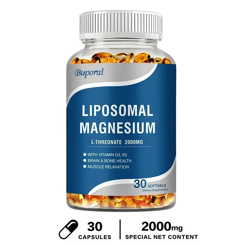 Magnesium L-Threonate - Enhance Brain Function & Muscle Relaxation