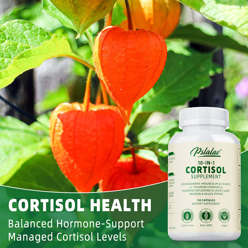 Cortisol Supplements - Boost Mood & Focus, Relieve Anxiety