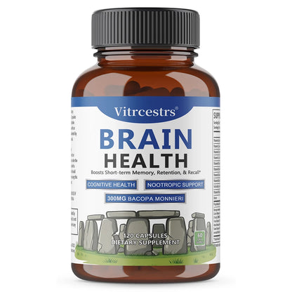 Brain Booster Nootropic Supplement, Enhance Focus, Memory & Concentration, Improve Cognitive Performance, Thinking Skills