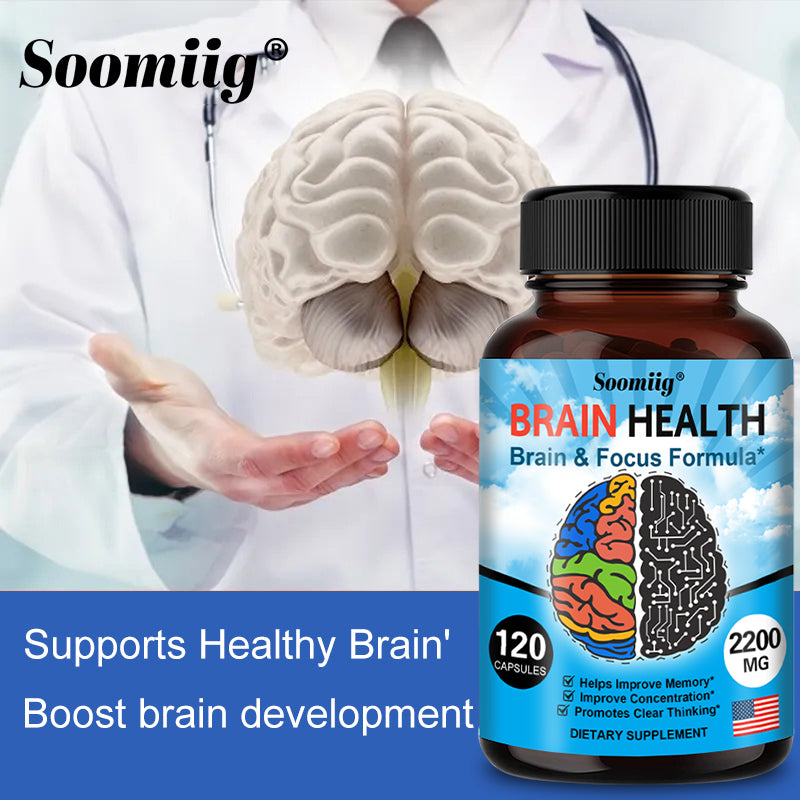 Brain Boost Supplement - Enhance Memory & Focus