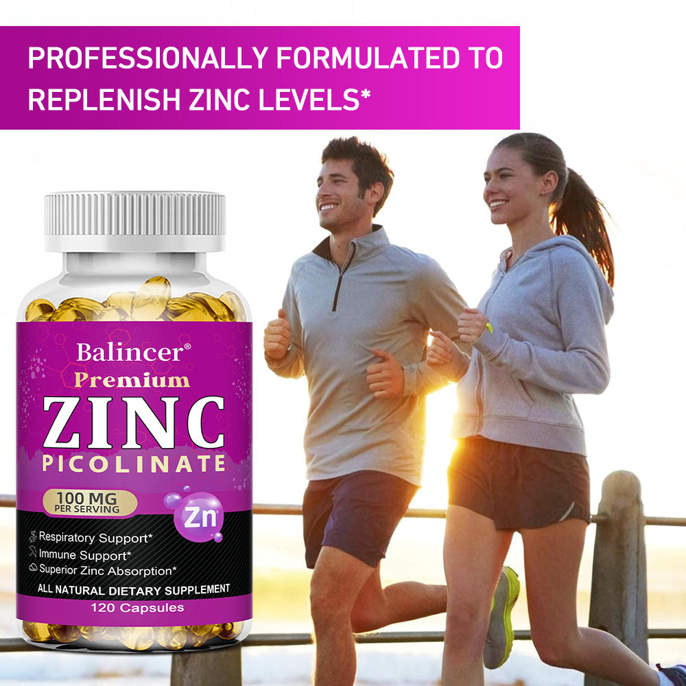 Zinc Picolinate 100mg - Boost Immune & Energy Support
