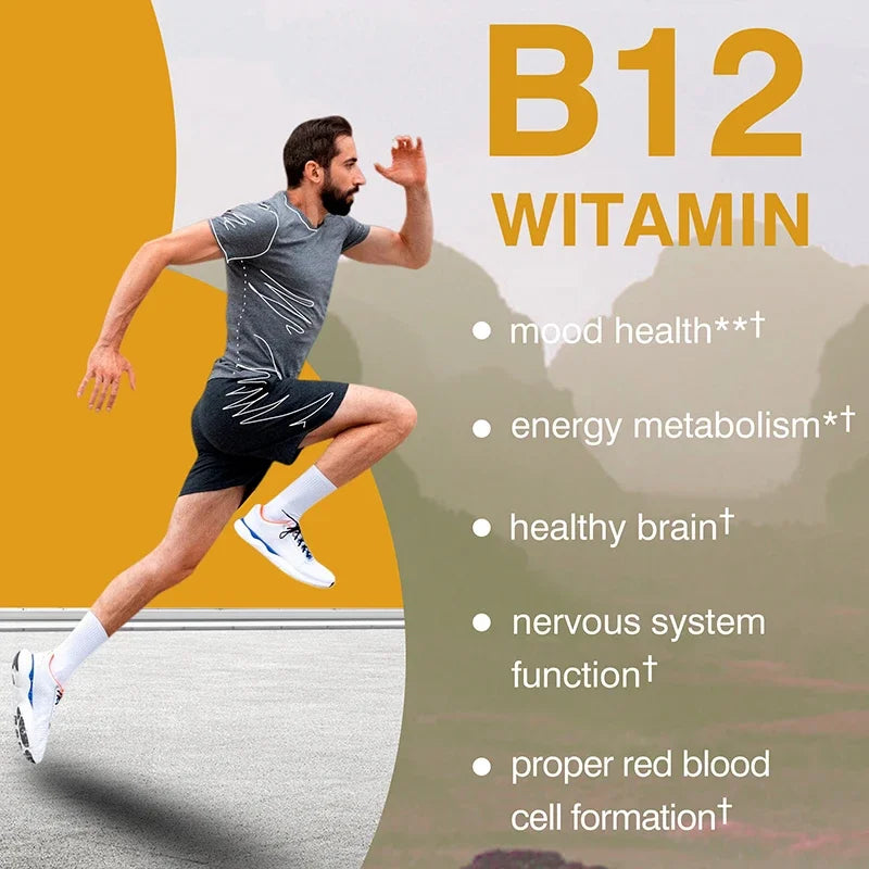 Vitamin B12 Boost: Mood, Energy & Heart Health