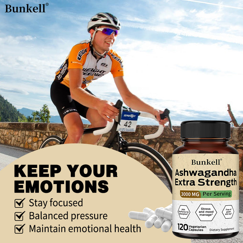 Ashwagandha 3000mg - Balance Stress, Enhance Mood Naturally