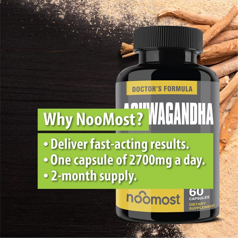 Ashwagandha Capsules for Anxiety & Adrenal Support