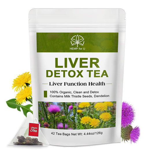 Natural Liver Detox - Caffeine-Free Milk Thistle Detox