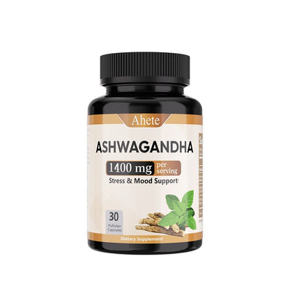 Ashwagandha Supplement: Stress Relief Supplement - Double Strength 1406mg