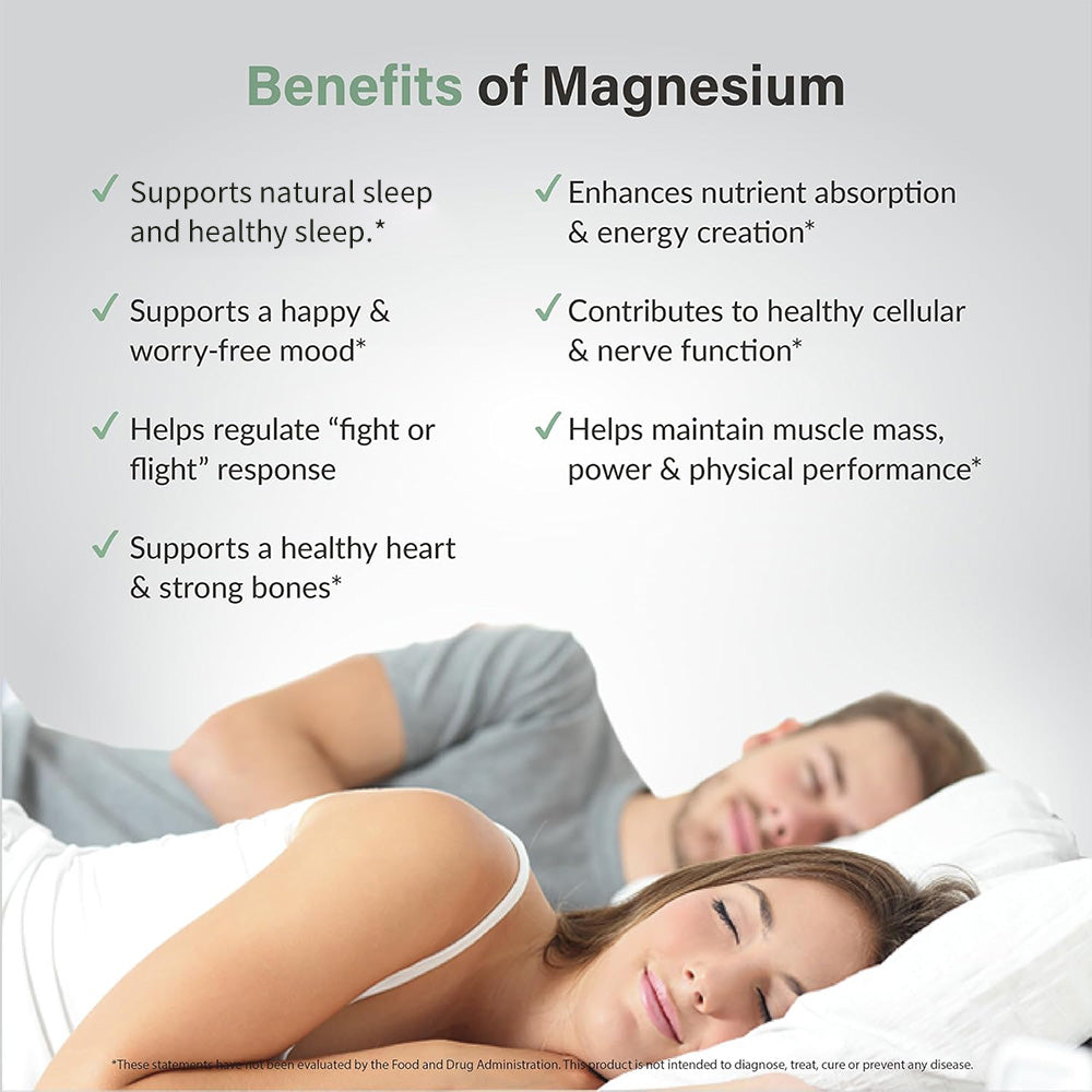 Magnesium Supplements Complex 7-in-1: Calm & Sleep Support