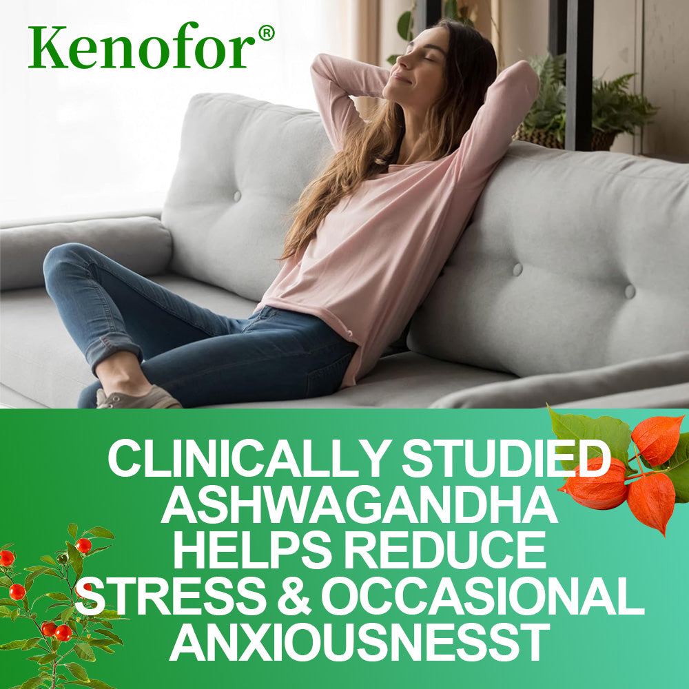 Ashwagandha Capsule 5000mg - Stress & Focus Support Capsules