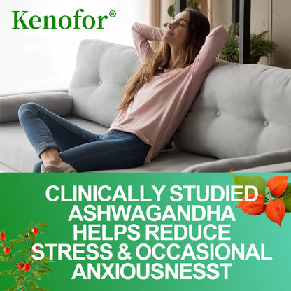 Ashwagandha Capsule 5000mg - Stress & Focus Support Capsules