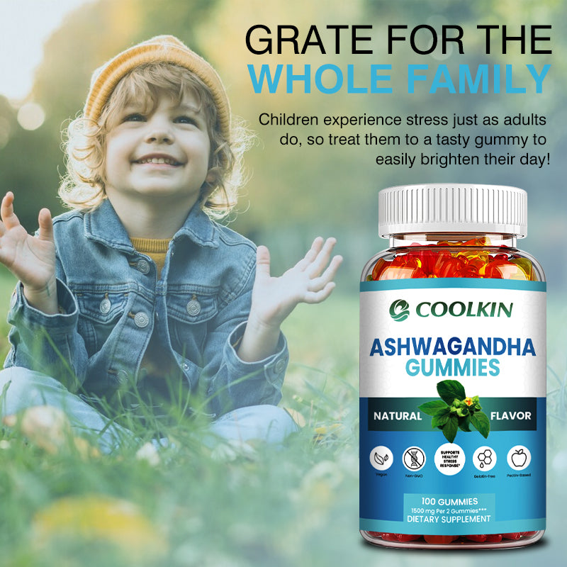 Ashwagandha Gummies - Stress Relief & Mood Boost