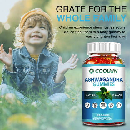 Ashwagandha Gummies - Stress Relief & Mood Boost