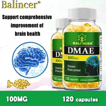 Nootropics Brain Booster - Enhance Memory & Focus Naturally