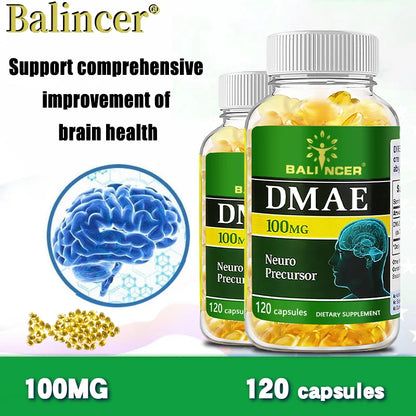 Nootropic Brain & Focus Supplement - Improve Memory, Mental Focus, Cognitive Function, for Brain, Heart Health