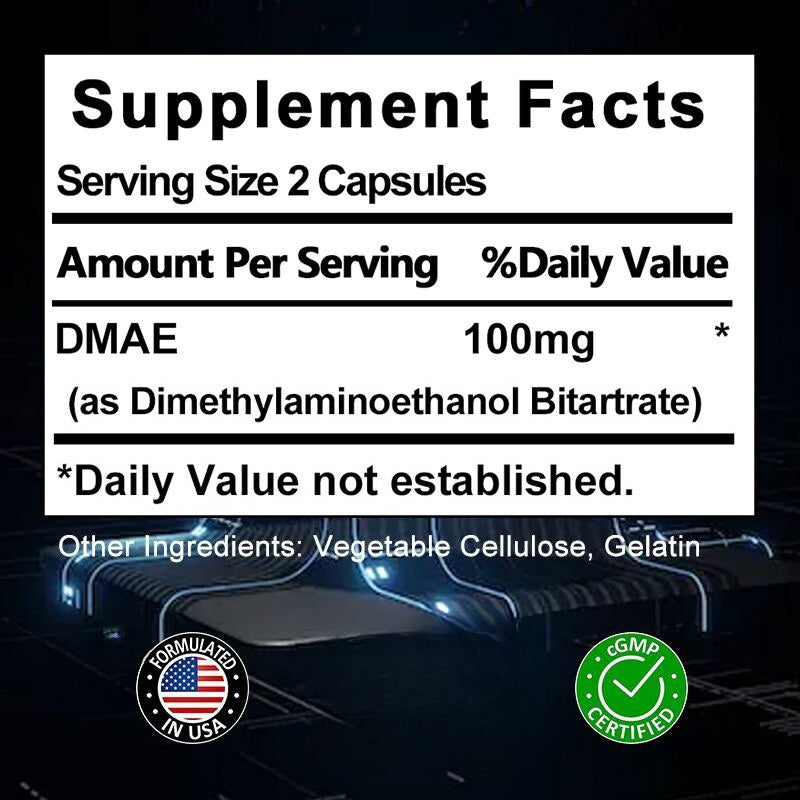 Nootropics Brain Booster - Enhance Memory & Focus Naturally