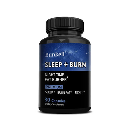 Sleep Supplement: Night Fat Burner with Melatonin - Boost Metabolism & Sleep