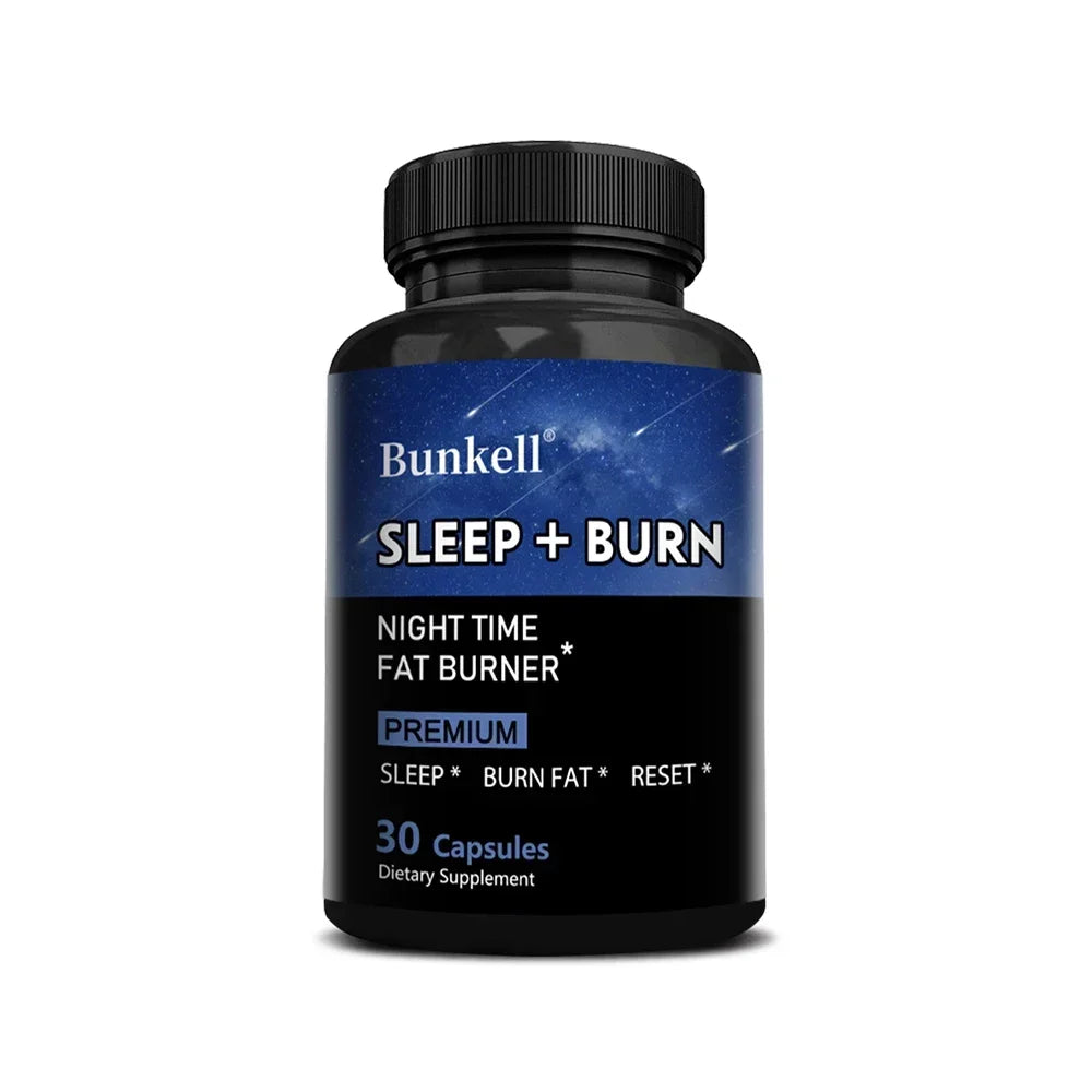 Sleep Supplement: Night Fat Burner with Melatonin - Boost Metabolism & Sleep