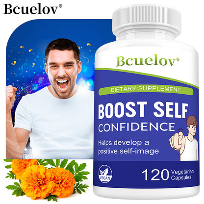 Brain Supplement: Self-Confidence Capsules - Boost Brain & Focus, Non-GMO