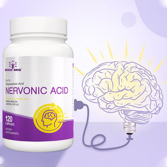 Brain Supplement: Nervonic Acid Brain Supplement - Boost Focus & Mental Clarity