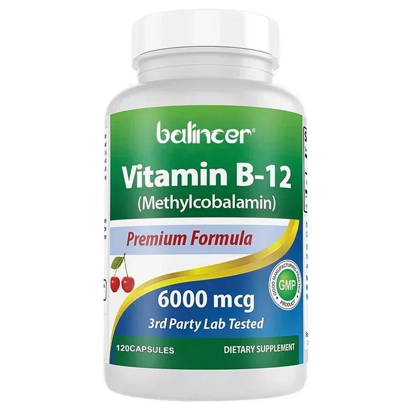 Vitamin B12 Boost: Energy, Mood & Brain Support
