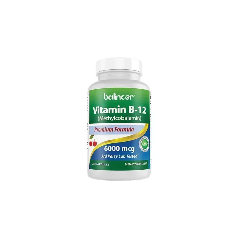 Vitamin B12 Boost: Energy, Mood & Brain Support