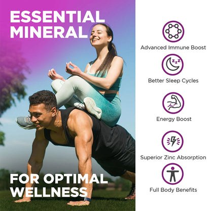 Zinc Picolinate 100mg - Boost Immune & Energy