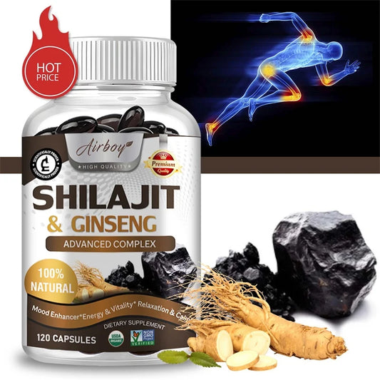 Shilajit Brain Supplement: Natural Energizer for Body & Mind Clarity Boost