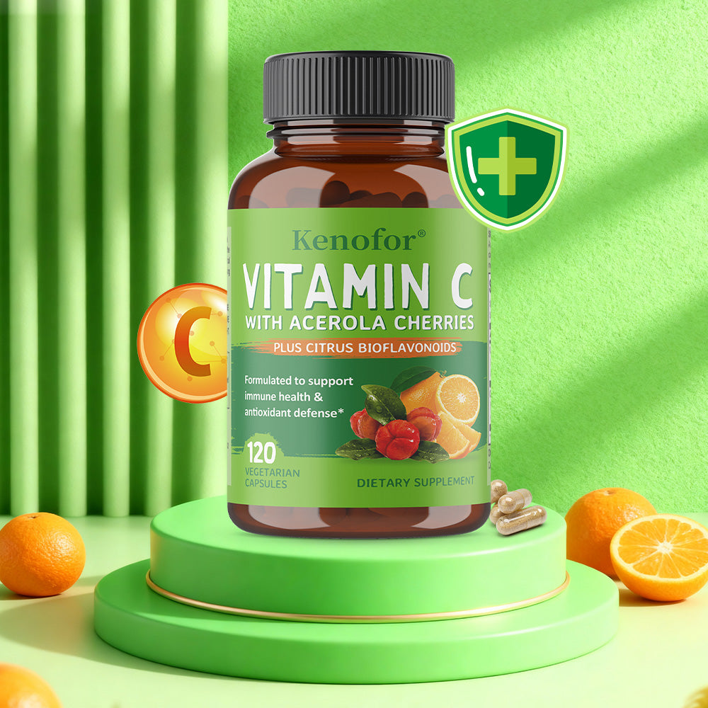 Vitamin C 500mg with Acerola & Bioflavonoids - Immune Boost