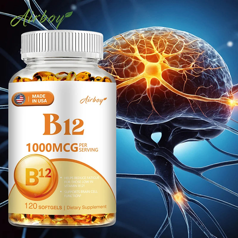Vitamin B12 Boost: Mood, Energy & Heart Health