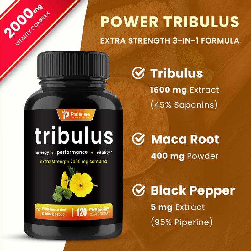 Tribulus Terrestris Capsules - Boost Energy & Endurance